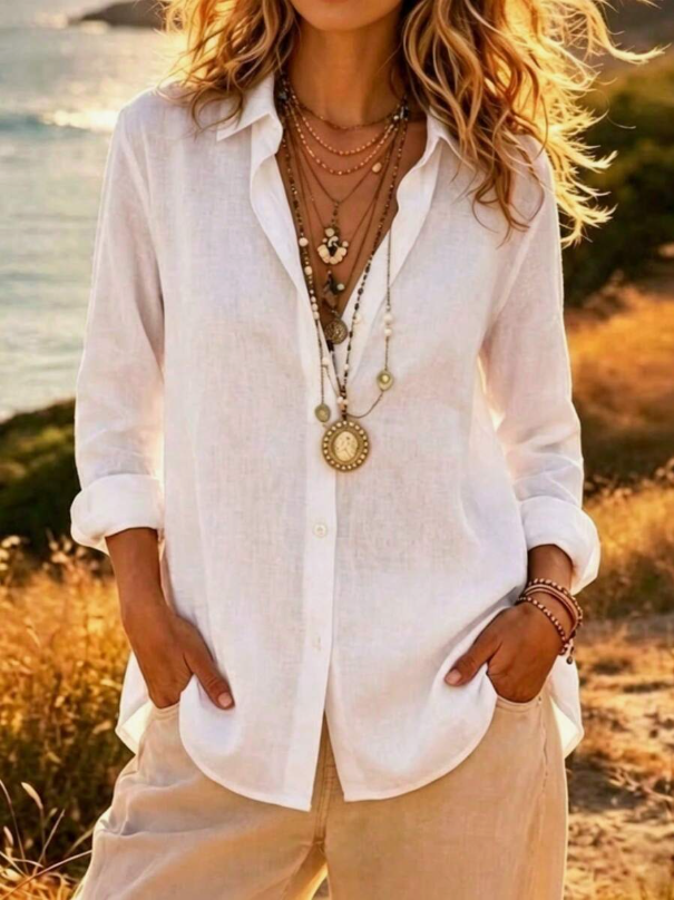 Camisa de lino Valeria