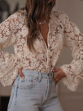 Blusa de encaje Helena