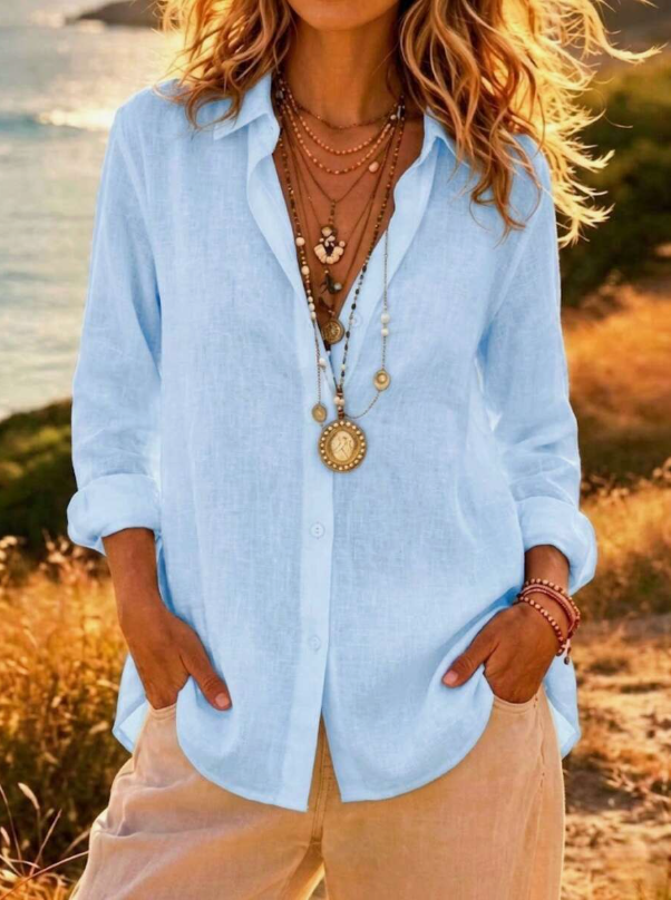 Camisa de lino Valeria