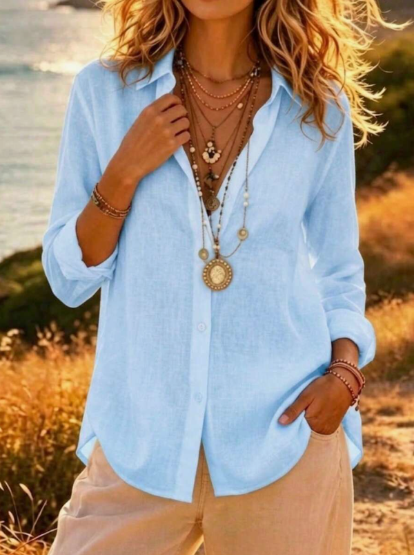 Camisa de lino Valeria