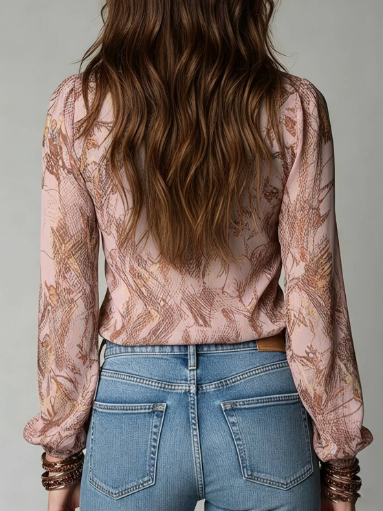 Blusa escote en V Florence