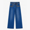 Pantalones vaqueros con bordado Gabriella