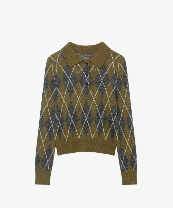 Jersey cuello de polo Aitana