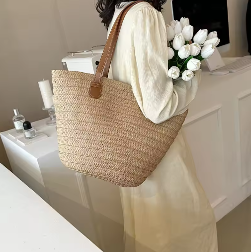 Bolso de paja Madeleine