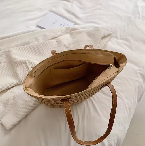 Bolso de paja Madeleine