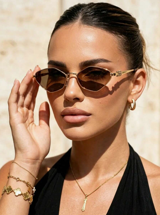 Gafas poligonales Arlette