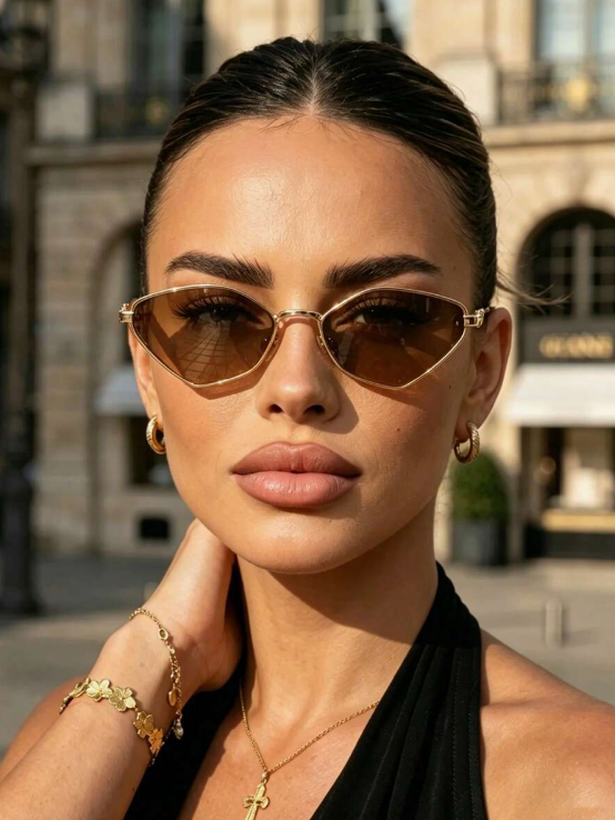 Gafas poligonales Arlette