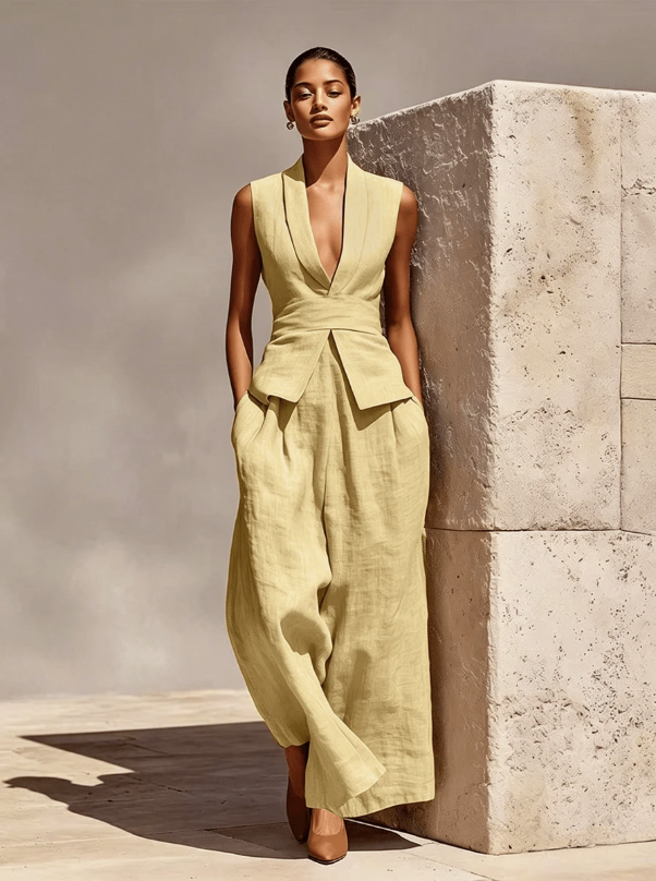 Conjunto de chaleco Sienna