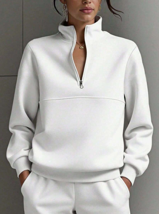 Sudadera cuello vuelto Amara