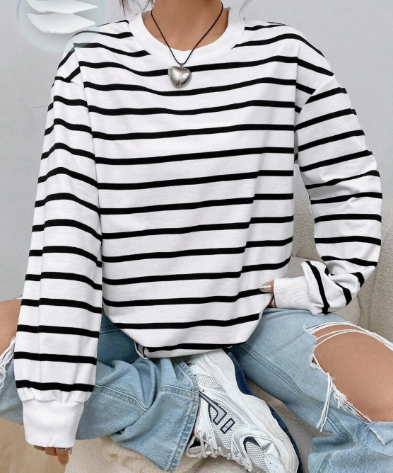 Sudadera a rayas Kaia