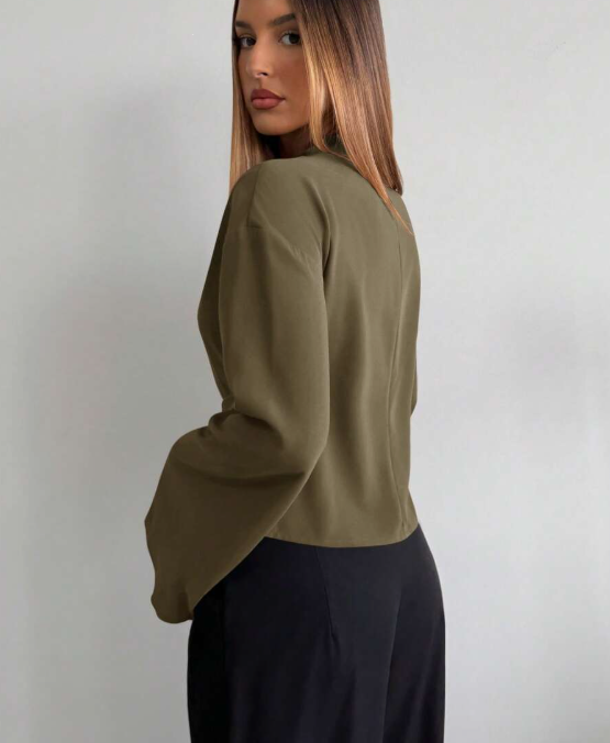 Blusa cuello alto Hiba
