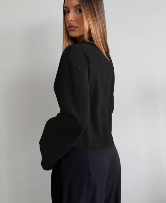 Blusa cuello alto Hiba